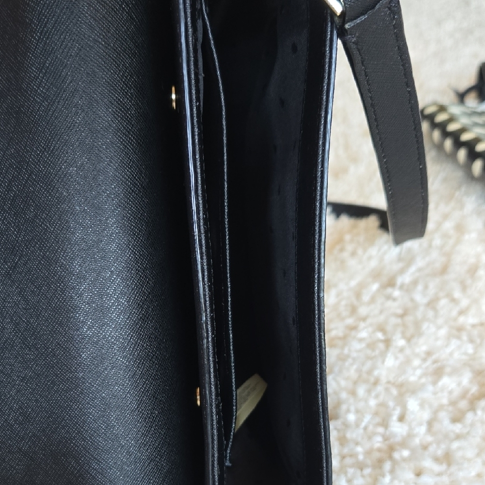 Kate Spade Black Crossbody Bag with Two (2) Extra Flaps. - Picture 5 of 9